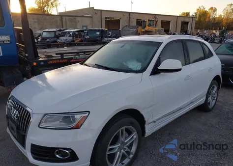2016 Audi Q5 2.0T Premium z USA, uszkodzony, nr VIN WA1L2AFP3GA012837